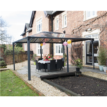 Martinique Grey Gazebo DIY assembly various sizes