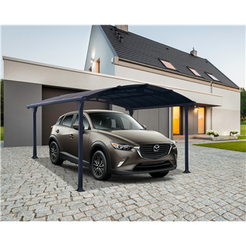 Arcadia heavy duty Car Port in Grey