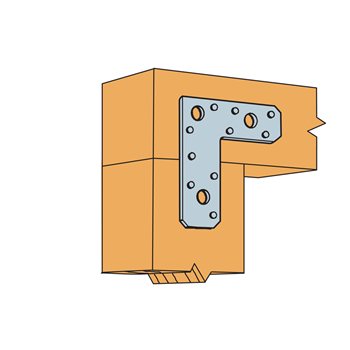 A range of Simpson Strong-Tie L Shaped Bracket