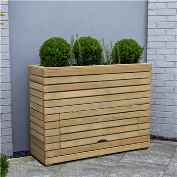 Linear Planter - Tall with Storage