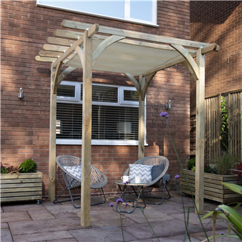 Ultima Pergola - 2.4 x 2.4m with or without a Canopy