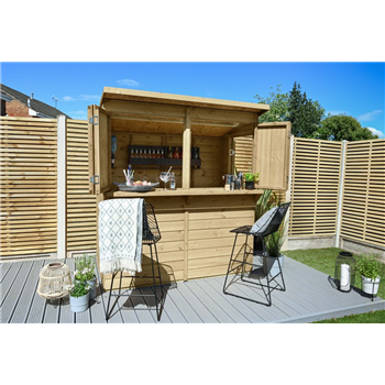 Shiplap PTR 6×3 Pent Garden Bar