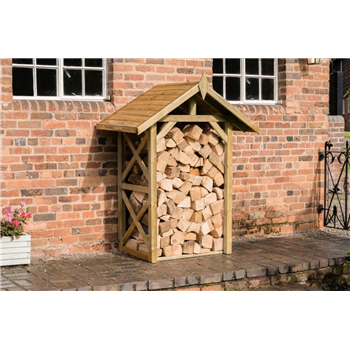 Medium Wall Apex Log Store