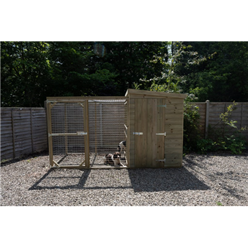 Large Dog Kennel and Run