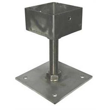  A range of stainless steel adjustable Cup support bases 