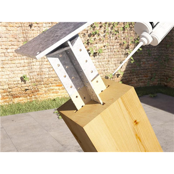 X10 Cross-shaped post base