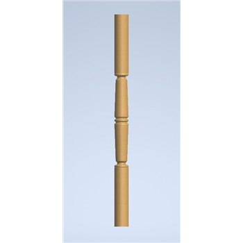 Sherborne turned post 1800mm x FS 121mm- product code- F-SBP-1