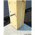 Post with dowel