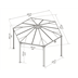 dimensions gazebo