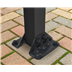 Olympia patio cover leg Grey