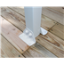 Olympia patio cover leg white