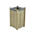 Slender planter outdoor living
