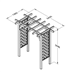 Large Ultima Pergola Arch measurements