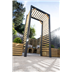 Slatted Arch garden