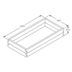Caledonian Rectangular raised beds no base