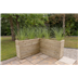 Linear corner planter 