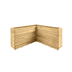Linear corner planter by Blackwood Outdoor Living