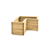 Linear Corner Planter 80cm by Blackwood Outdoor Living