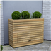 Linear Planter Tall with Storage