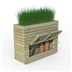 Linear Planter Tall with Storage by Blackwood Outdoor Living