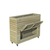 Linear Planter Tall with Wheels by forest Gardens