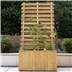 Living screen planter