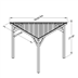 Slatted corner pergola measurements