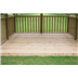 3.5 Wooden Gazebo with cedar roof the base