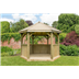 3.6m gazebo unfurnished