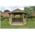 4m Hexagonal Gazebo unfurnished