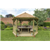 4m gazebo cedar cream