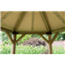 5.1 Premium Oval timber gazebo with benches