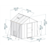 Glory Greenhouse 8x 8 dimensions