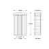 Measurements APEX Tall Garden Storage