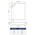 Chelsea door canopy size