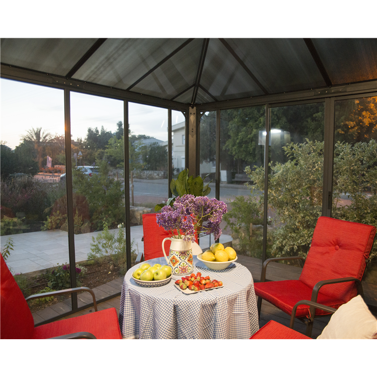 Gazebo inside
