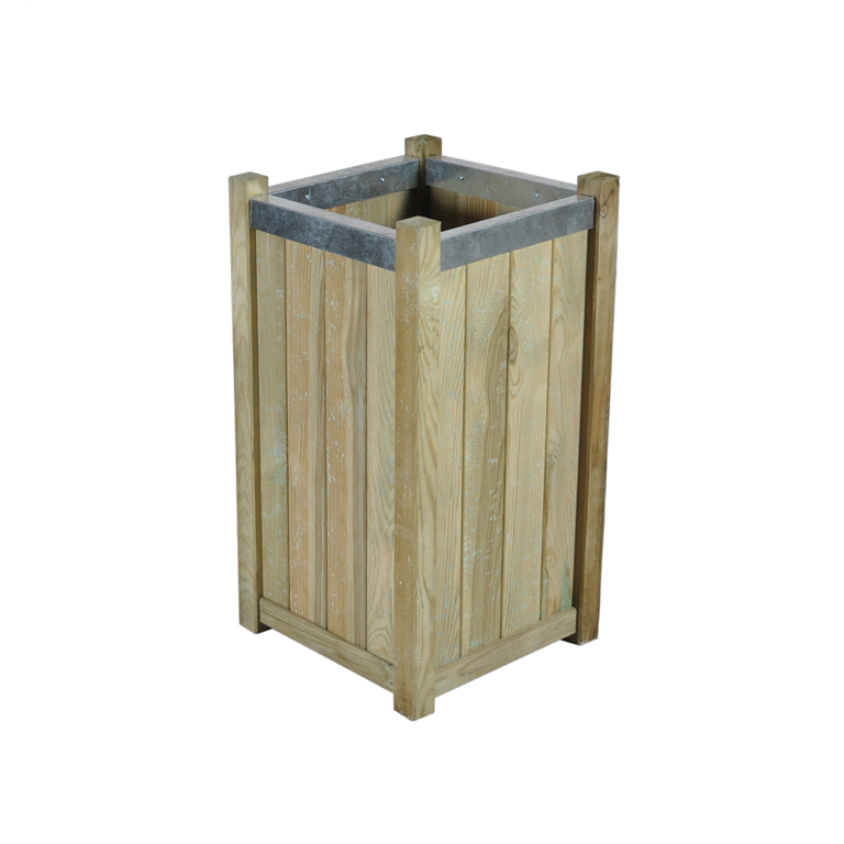 Slender planter outdoor living