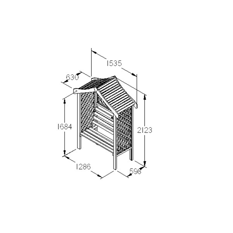 Parisienne Arbour Measurements