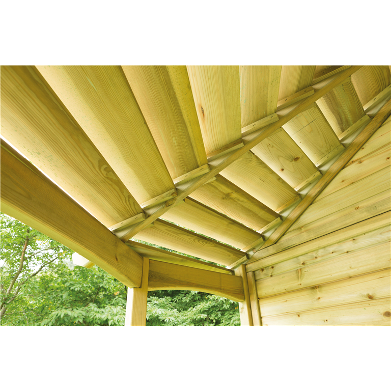 roof detail Venetian Corner Arbour