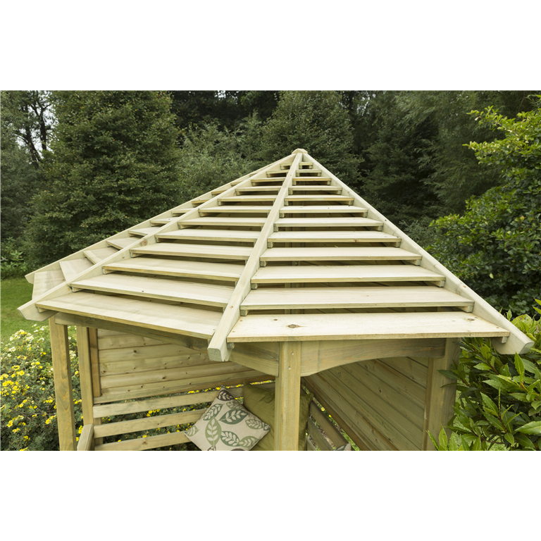 Venetian Corner Arbour roof