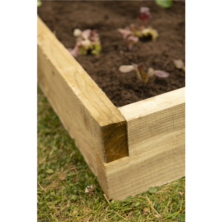 Caledonian by Forest Garden Compact raised Bed 90 x 90