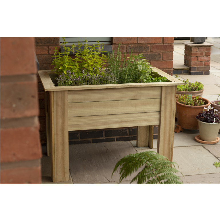 Forest gardens Kitchen Garden Planter 1m 