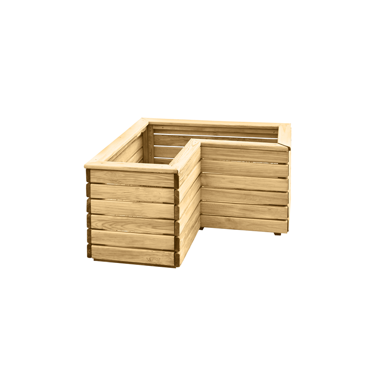 Linear Corner Planter 80cm by Blackwood Outdoor Living