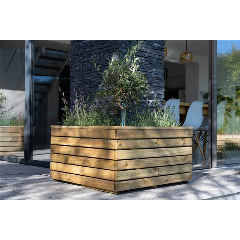 Linear Corner Planter 80cm by Forest Gardens