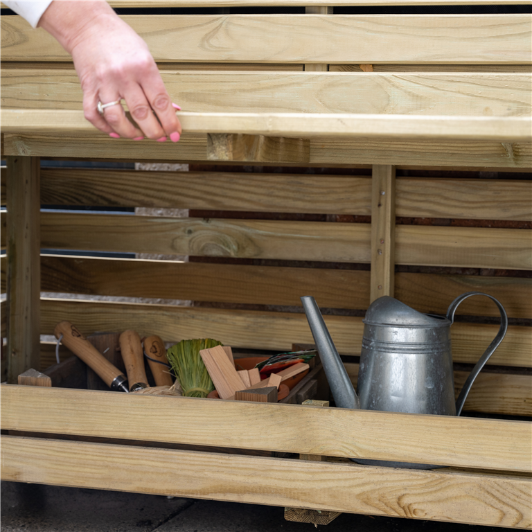Blackwood Outdoor brings Linear Planter Tall with wheels