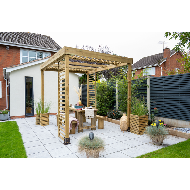 Dining Pergola by blackwood outdoor living
