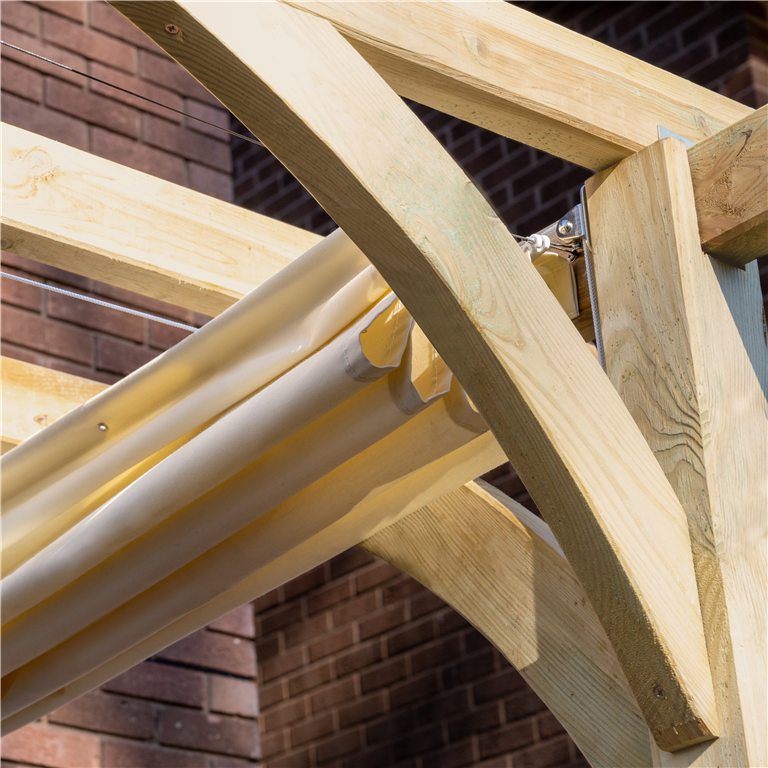 Ultima Pergola 2.4 x 2.4 with canopy