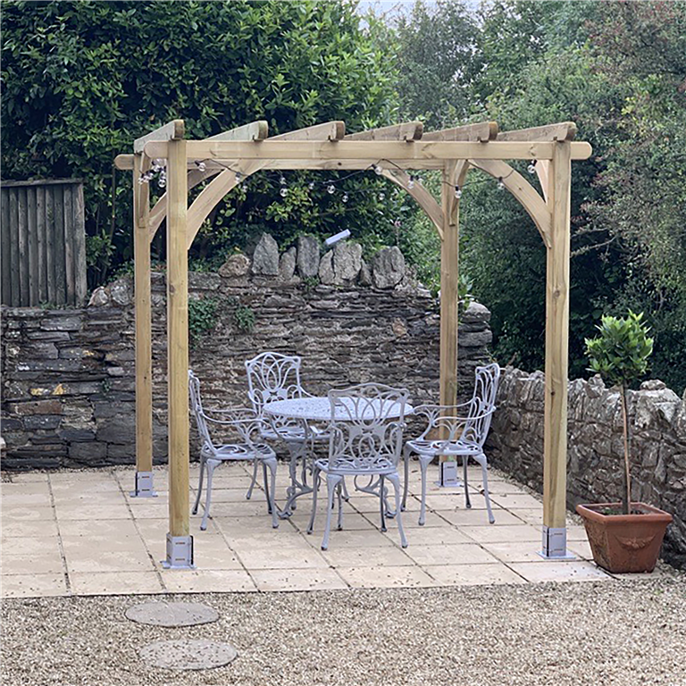 Ultima Pergola 2.4 x 2.4 no canopy