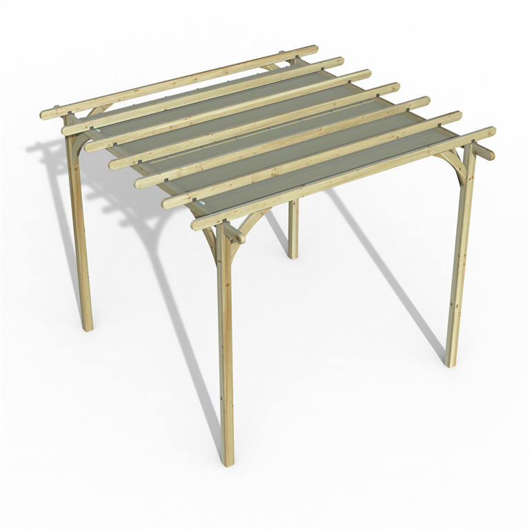 Ultima Pergola- 3.6m With canopy by Blackwood