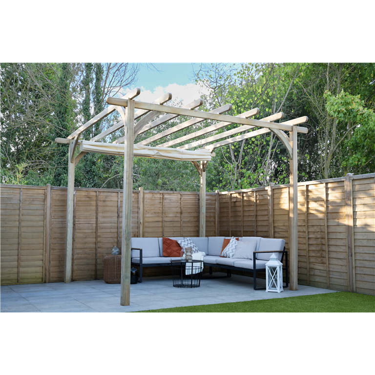 Ultima Pergola- 3.6m with canopy
